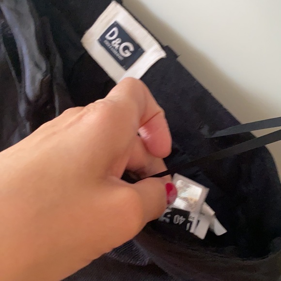 Authentic D&G corduroy black pants - Picture 6 of 6